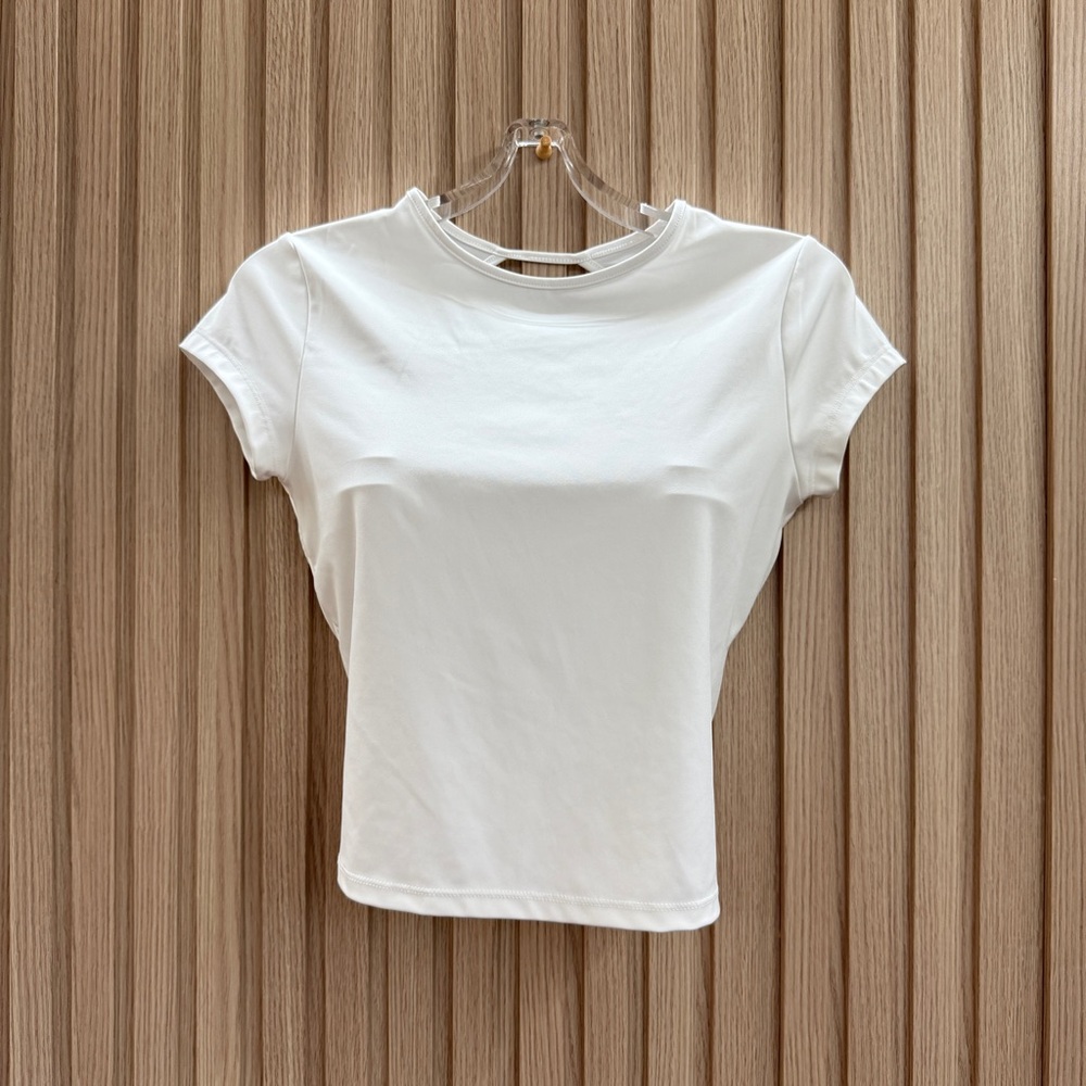 Wild Fable White Short Sleeve Tee